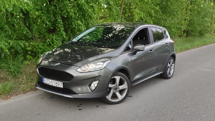 Ford Fiesta cena 44900 przebieg: 57000, rok produkcji 2020 z Libiąż małe 742